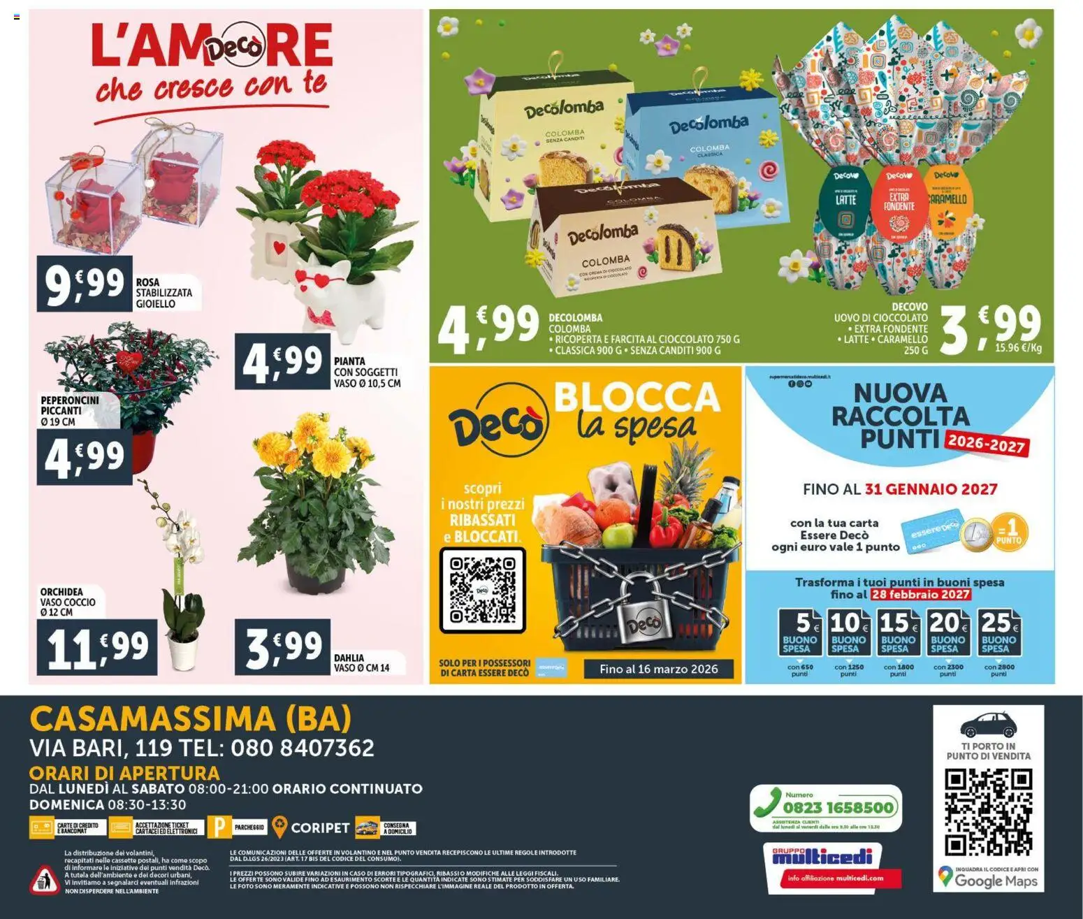 Volantino Decò del 11.02.2026 | Pagina: 20 | Prodotti: Crema, Tè, Latte, Orchidea
