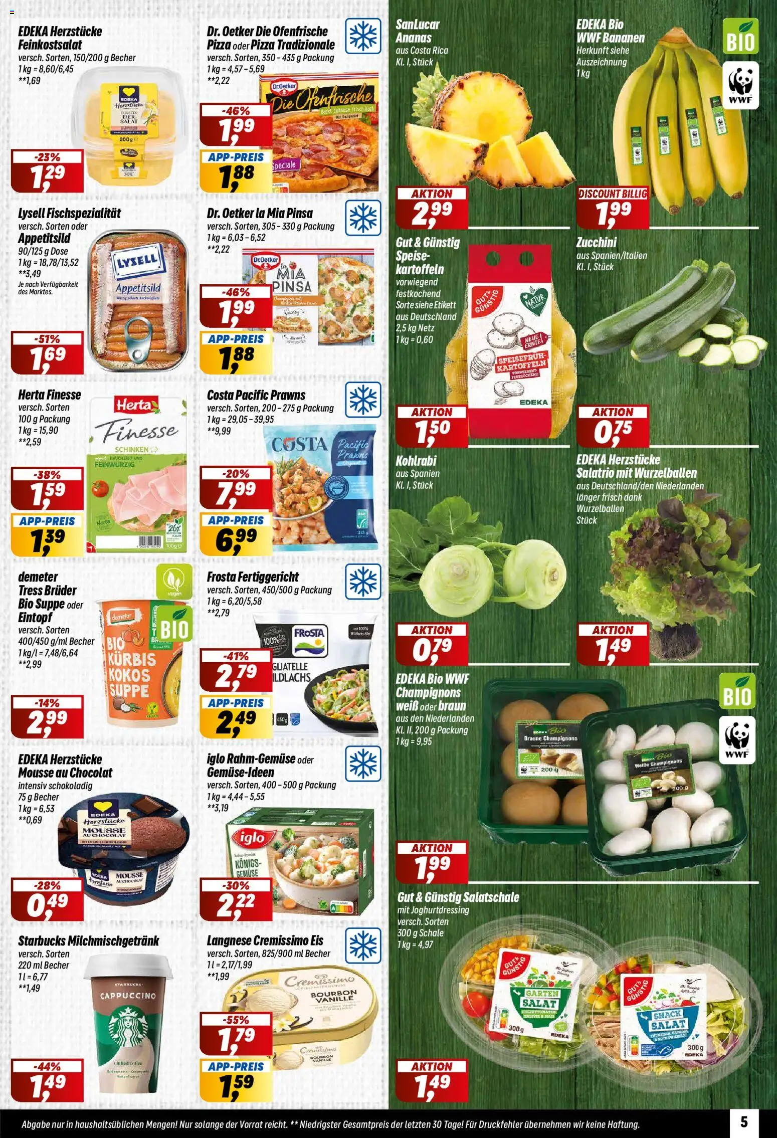 Simmel Prospekt 	 – gültig ab 08.12.2025 | Seite: 5 | Produkte: Langnese, Bananen, Kürbis, Bourbon