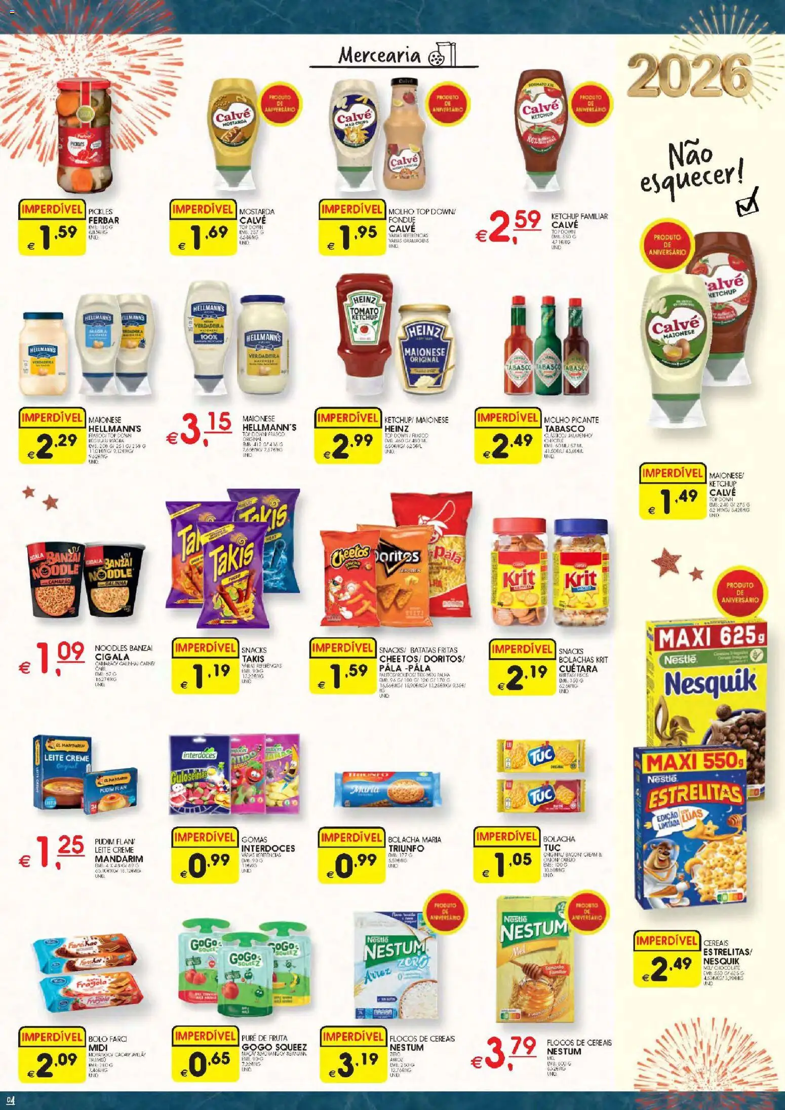 Meu Super folheto │ válido de 23.12.2025 | Página: 4 | Produtos: Pudim, Camarão, Maionese, Creme