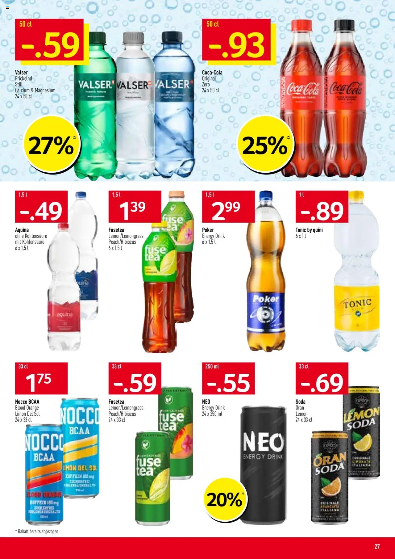 Prodega Aktionen – gültig ab 13.10.2025 | Seite: 27 | Produkte: Coca Cola
