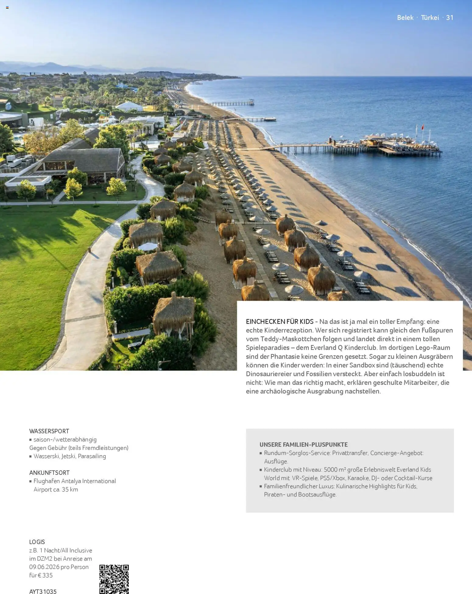 TUI airtours Katalog  Familie 2025/26 – gültig ab 01.11.2025 | Seite: 31