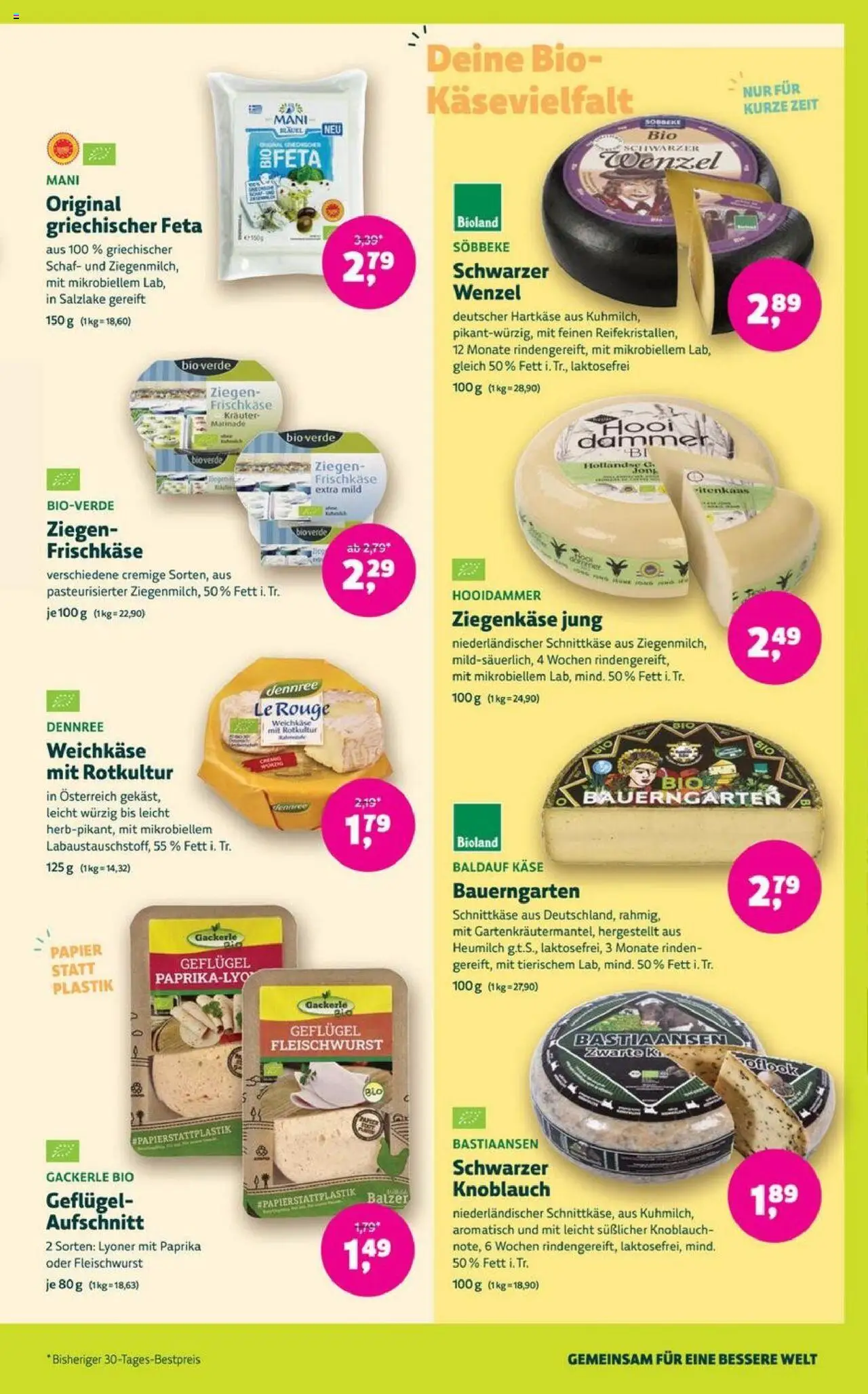 Denns BioMarkt Angebote – gültig ab 24.09.2025 | Seite: 5 | Produkte: Feta, Käse, Rouge, Paprika