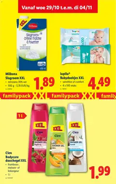 lupilu® Babydoekjes XXL, sensitive of comfort, 4 x 100 stuks - Voorbeeld van een folder van Lidl, geldig van 29.10.2025 | Pagina: 27