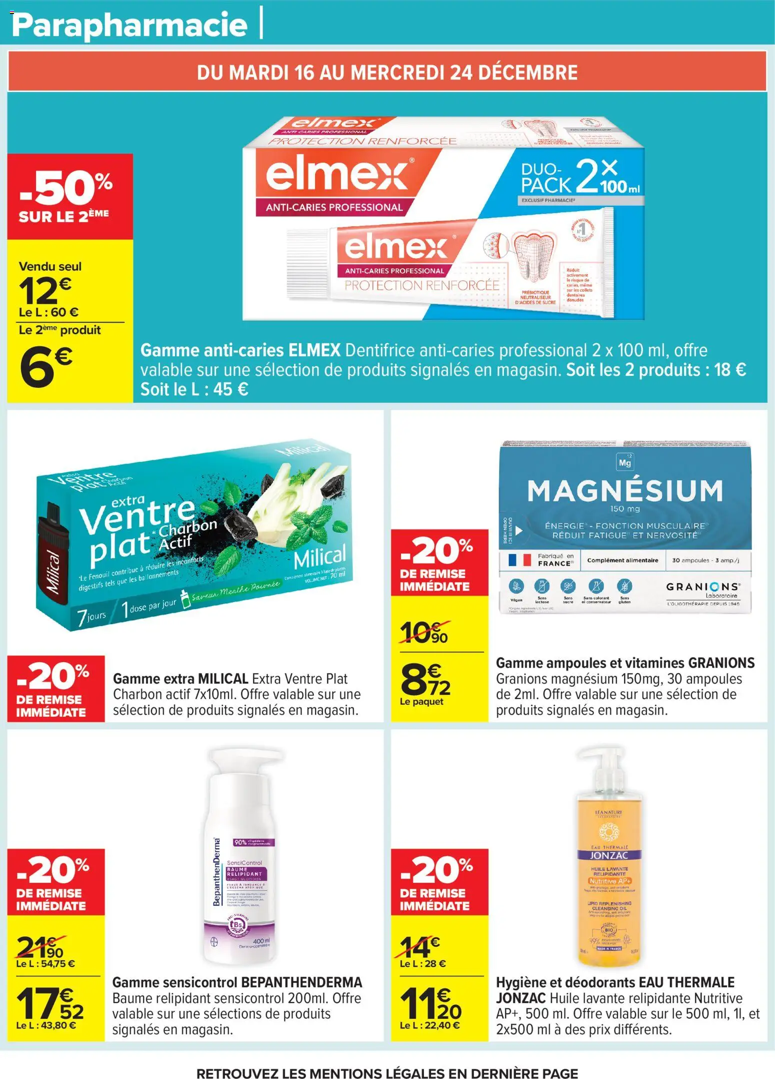 {H1} | Page: 39 | Produits: Menthe, Eau thermale, Dentifrice, Huile