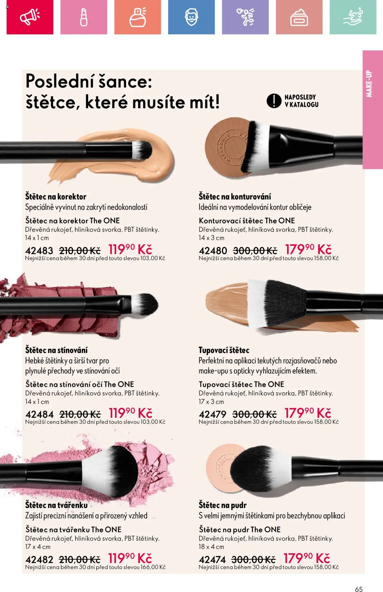 Oriflame katalog č.08/2025 od 25.05.2025 | Strana: 65 | Produkty: Makeup, Korektor, Pudr, Štětec