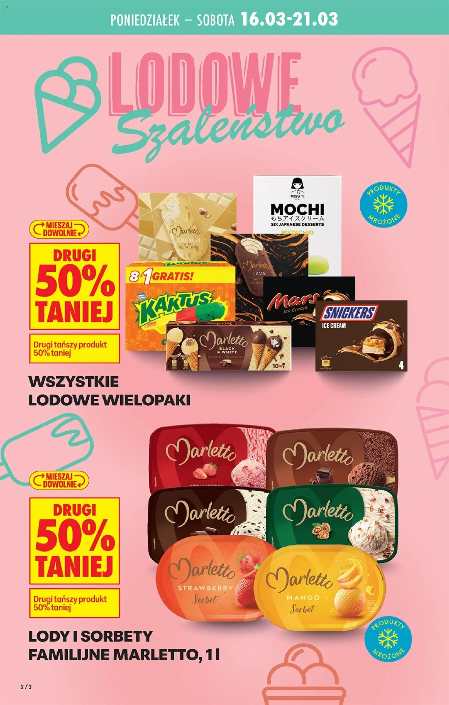 Biedronka gazetka - Lodowe szalenstwo od 16.03.2026 | Strona: 2
