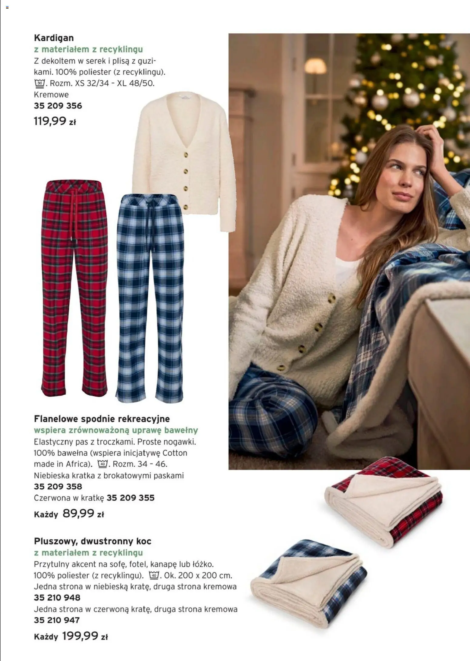 Tchibo promocje od 12.11.2025 | Strona: 20 | Produkty: Spodnie, Kardigan, Serek, Koc