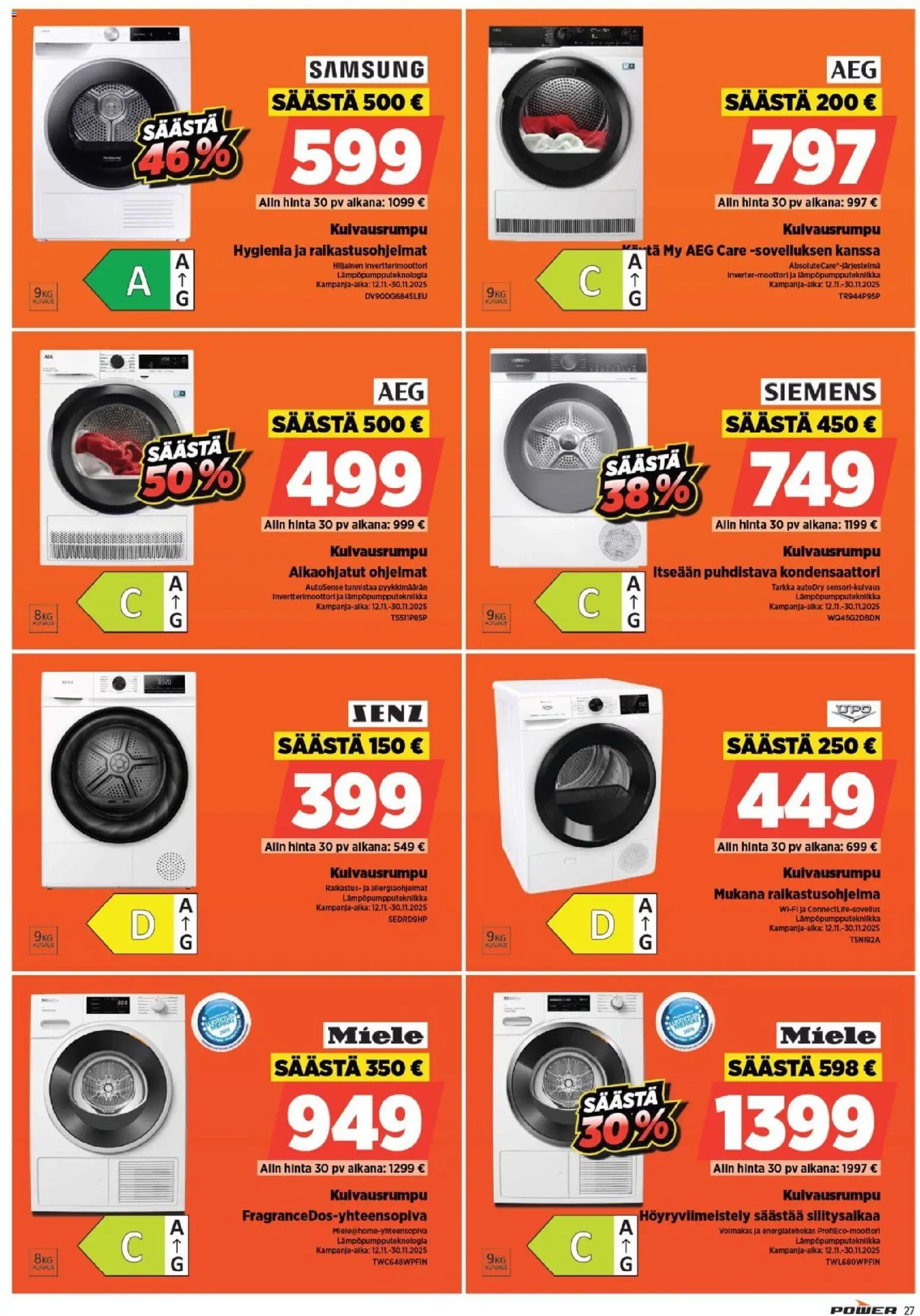 Power tarjoukset – voimassa 12.11.2025 alkaen | Sivu: 27