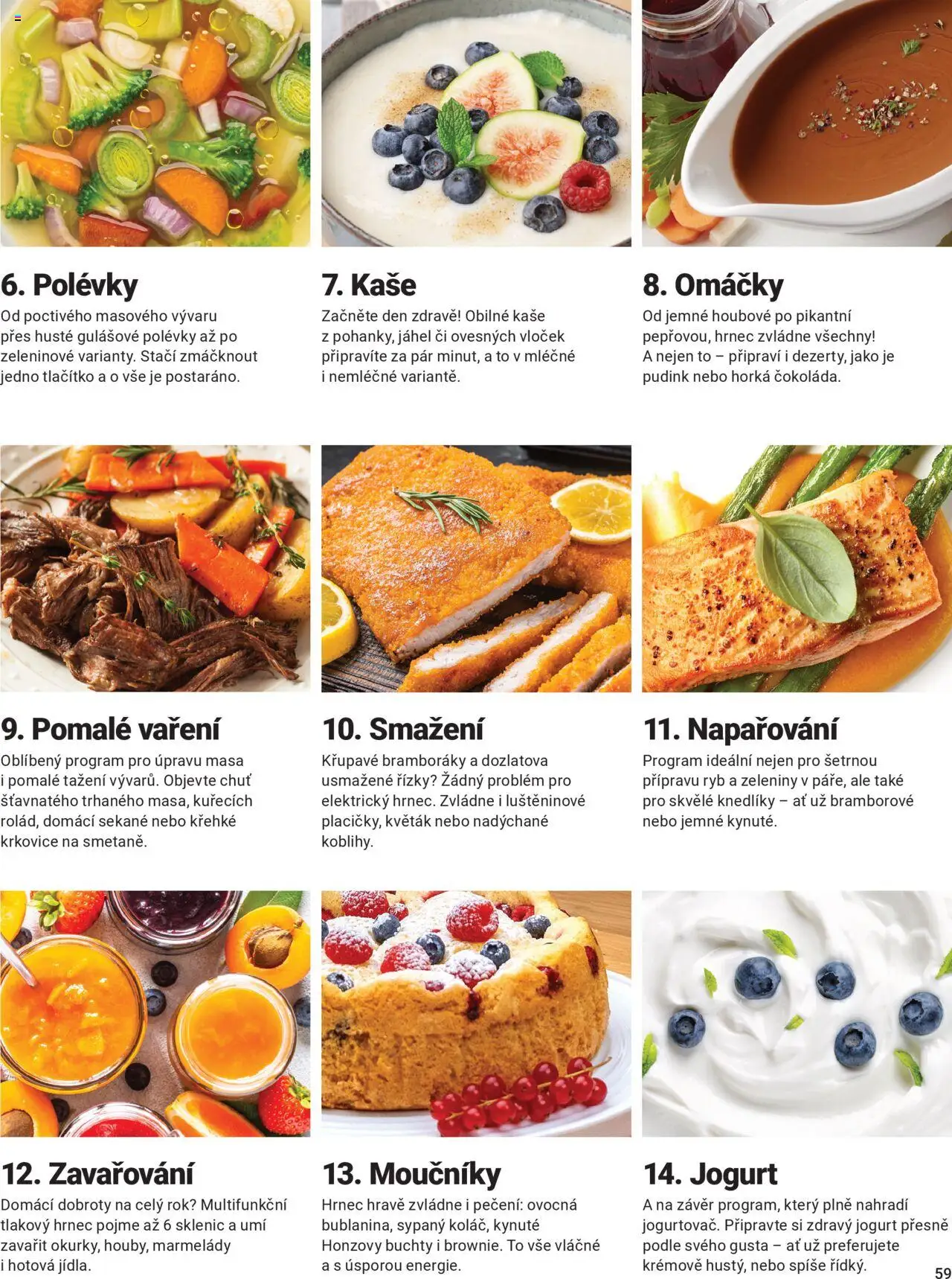 TESCOMA katalog - Podzim/zima 2025 od 20.10.2025 | Strana: 59 | Produkty: Tlakový hrnec, Multifunkční hrnec, Jogurt, Hrnec