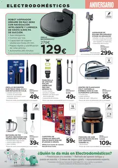 Vista previa Hipercor catálogo válido desde el 06.11.2025 | Página: 54 | Productos: Cepillo de dientes, Robot, Navegación, Aspirador