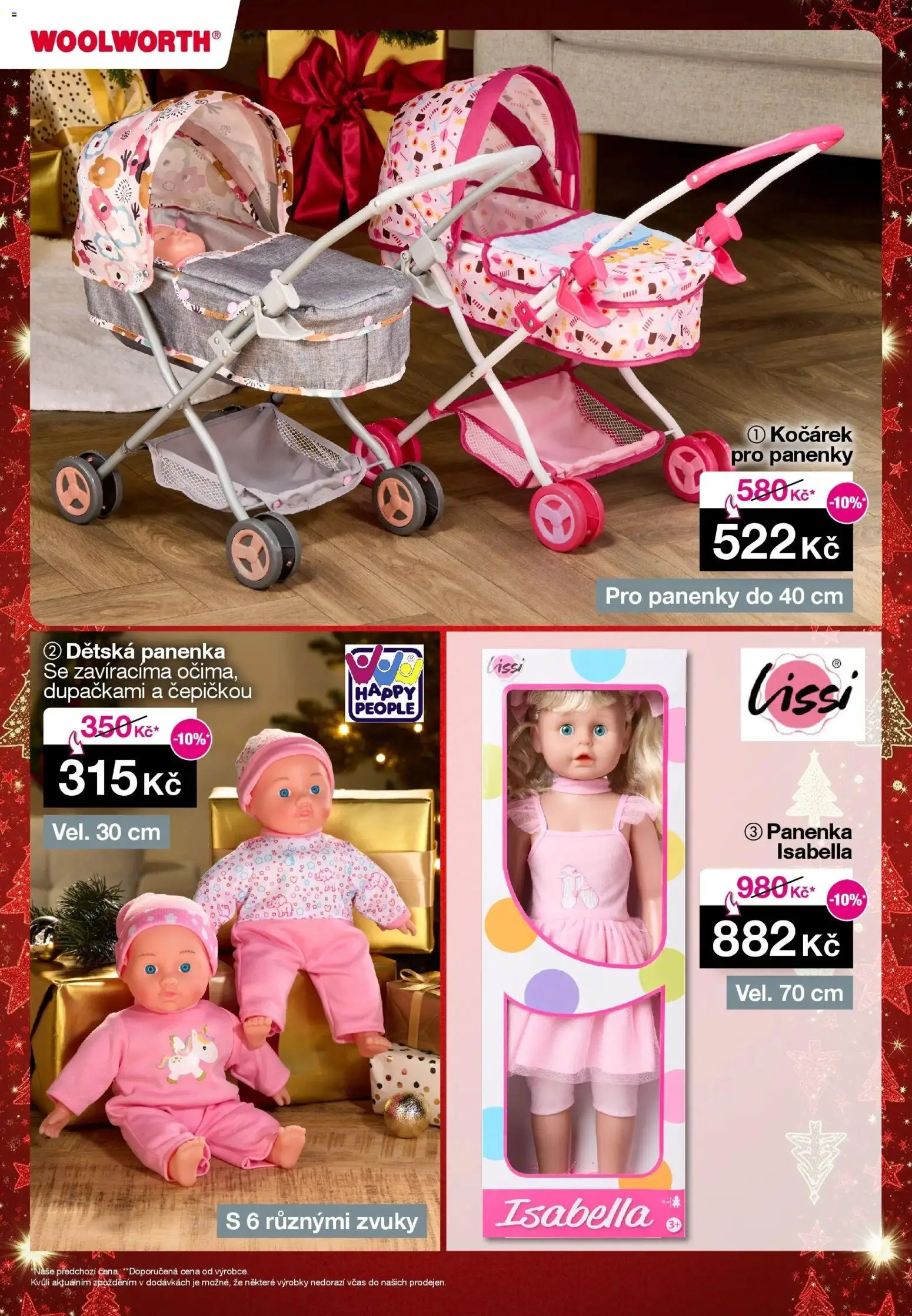 Woolworth leták od 21.11.2025 | Strana: 13 | Produkty: Panenka, Kočárek