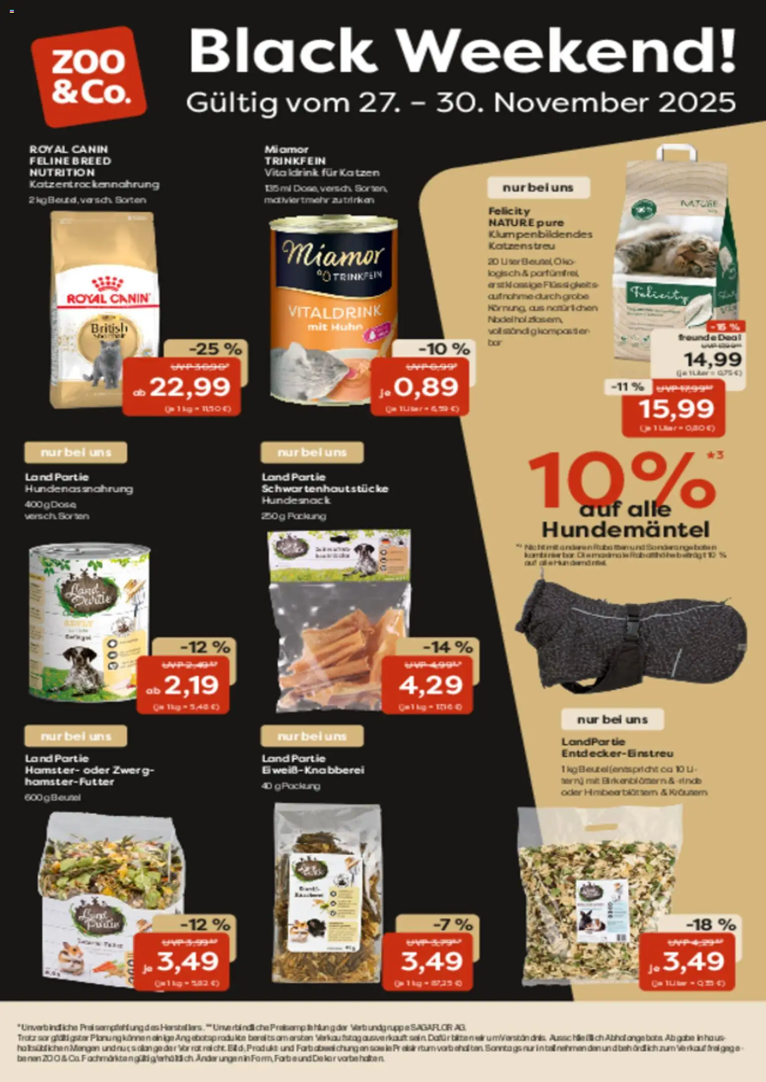 Zoo & co - Black Friday – gültig ab 27.11.2025 | Seite: 1