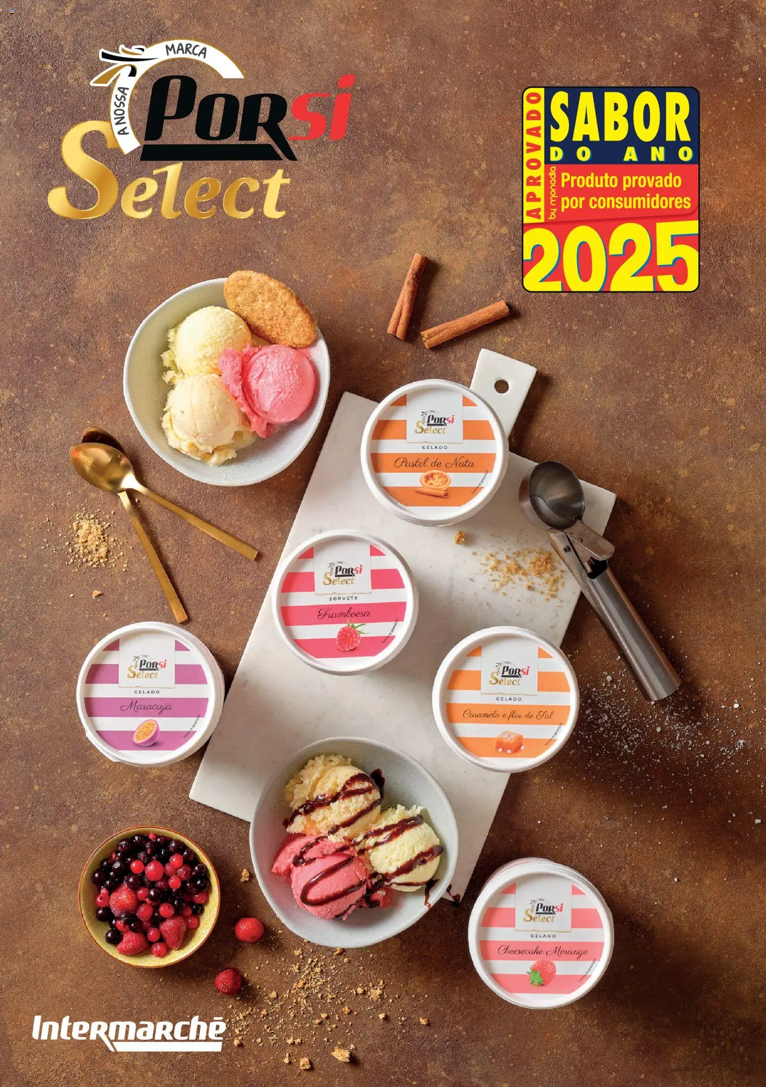 Intermarché folheto │ válido de 30.10.2025 | Página: 9 | Produtos: Sal, Gelado, Nata, Sorvete