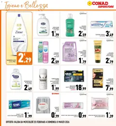 Anteprima del volantino RICARICA DETERGENTE INTIMO LENITIVO CONAD ESSENTIAE, arnica e malva 600ml valido a partire dal 25.02.2026 | Pagina: 30 | Prodotti: Collutorio, Tè, Fazzoletti, Latte