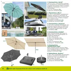 Pflanzen-Kölle Gartenmöbel Katalog 2025 ab 22.01.2025 gültig | Seite: 62 | Produkte: Tasche, Sonnenschirm
