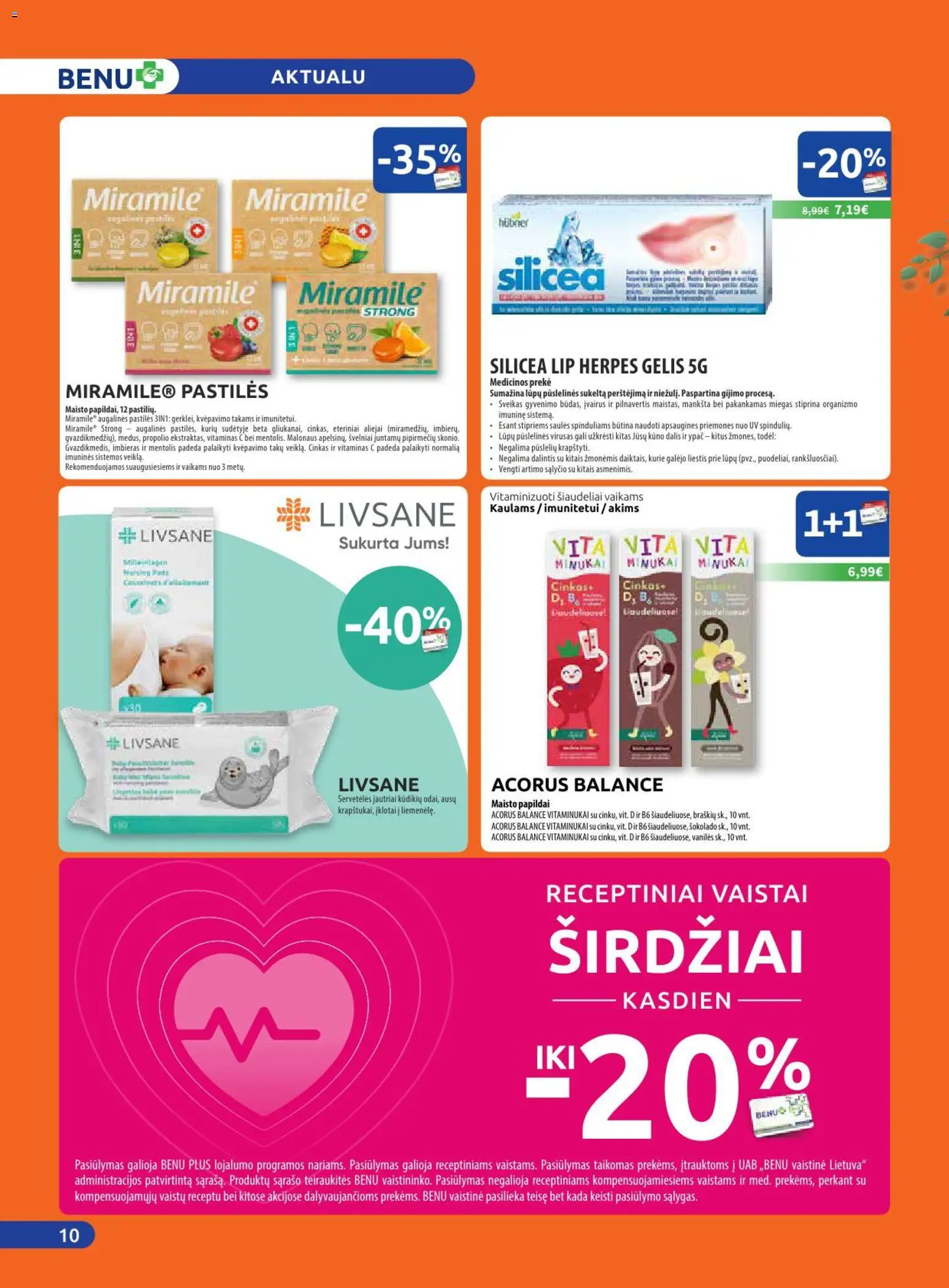 BENU akcijos nuo 01.04.2026 | Puslapis: 10