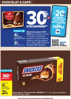 Carrefour - Prévisualisation de Carrefour Le mois vip, des promos très importantes valide à partir de 24.02.2026 | Page: 29 | Produits: Glaces, Noisettes, Café, Chocolat