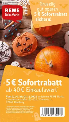 Rewe prospekt Hamburg	 ab 26.10.2025 gültig