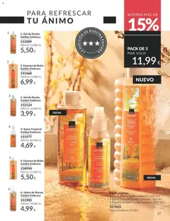 Jabón de Manos Golden Embrace, 250 ml │ válido desde el 01.09.2025 | Página: 27