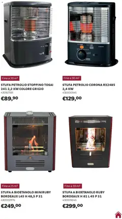 Anteprima del volantino Brico Center Riscaldamento catalogo valido a partire dal 01.10.2025 | Pagina: 32 | Prodotti: Stufa