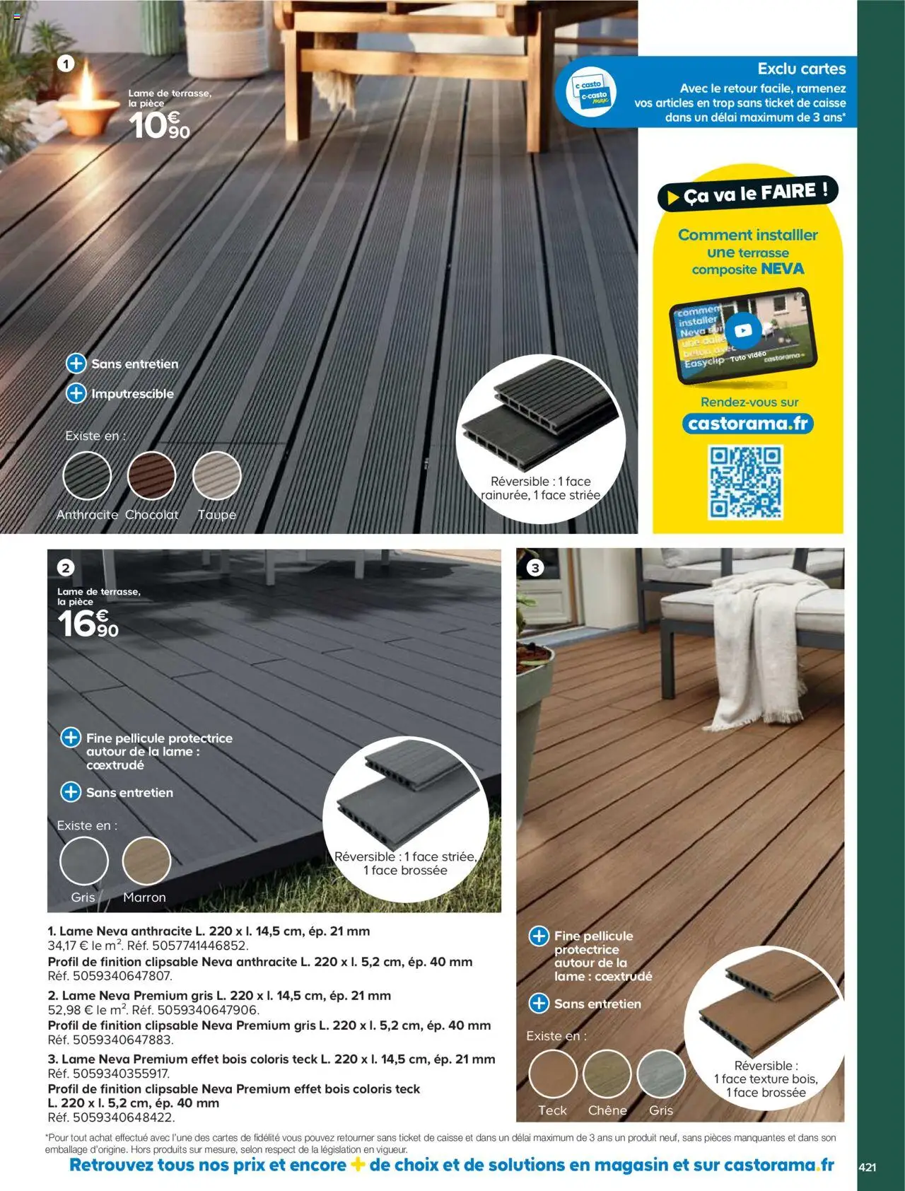 {H1} | Page: 421 | Produits: Vidéo, Chocolat