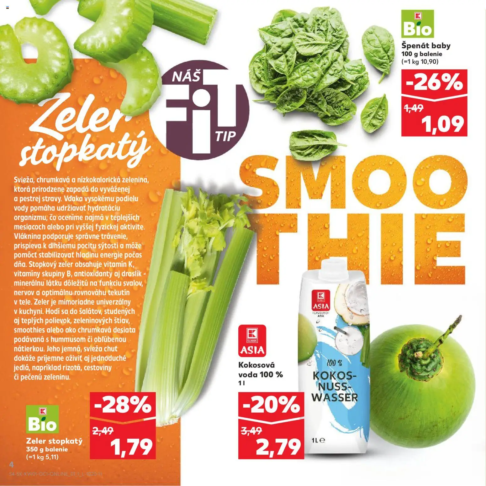 Kaufland SK akciós ujság - amely érvényes a következő dátumtól: 03.01.2026 | Oldal: 4