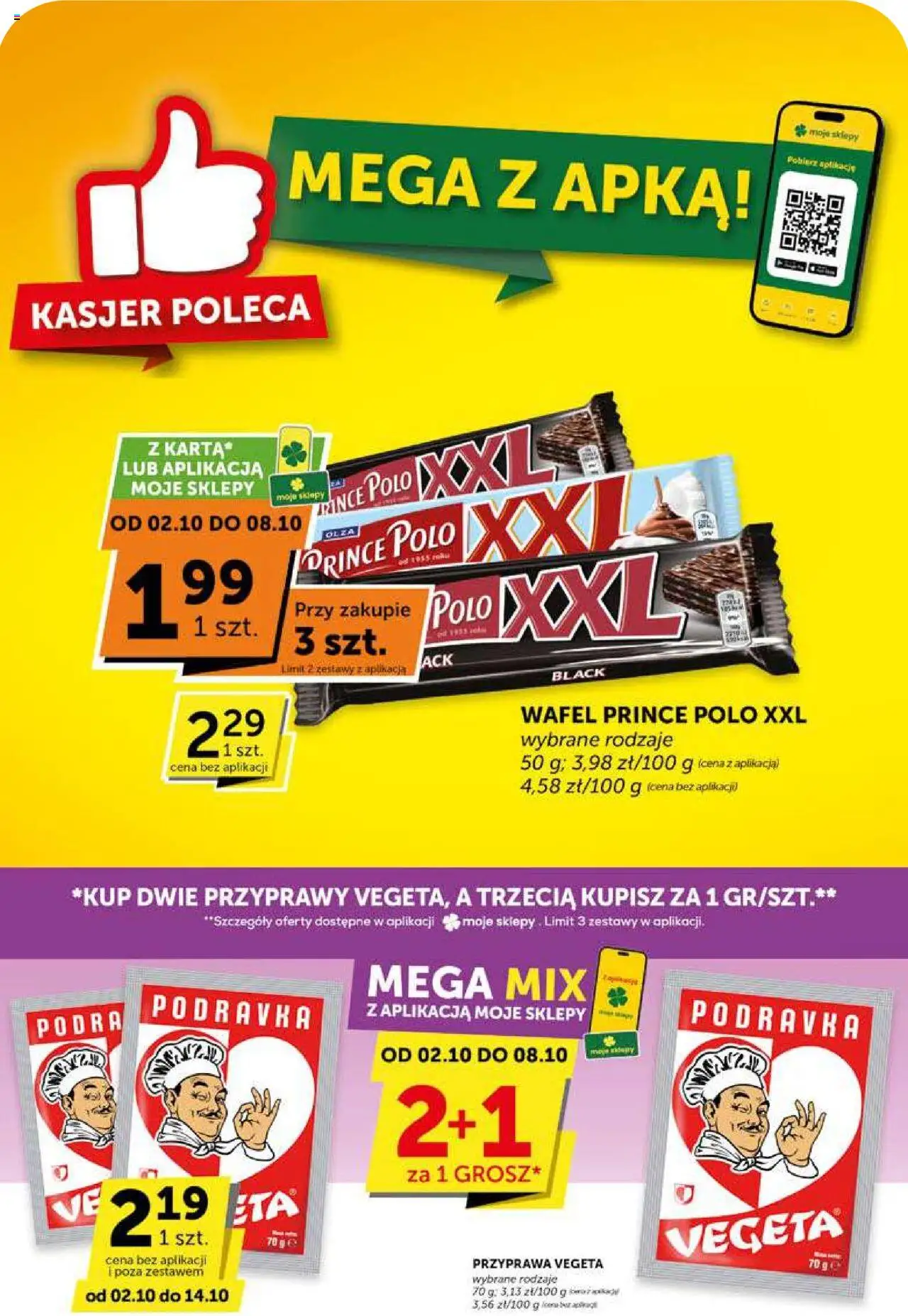 Euro Sklep Gazetka od 02.10.2025 | Strona: 16 | Produkty: Prince polo xxl, Przyprawy