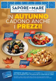 Anteprima del volantino Volantino Sapore di mare	 valido a partire dal 01.10.2025