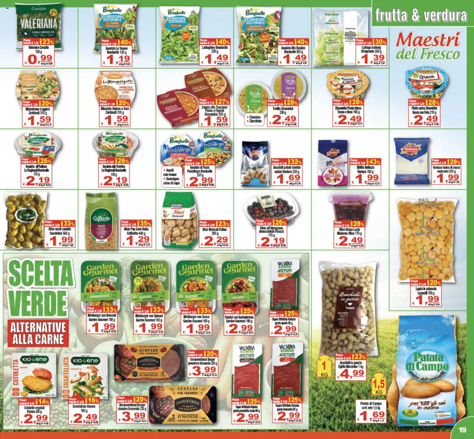 Volantino CTS del 17.04.2026 | Pagina: 19 | Prodotti: Uova, Farina, Noci, Falafel