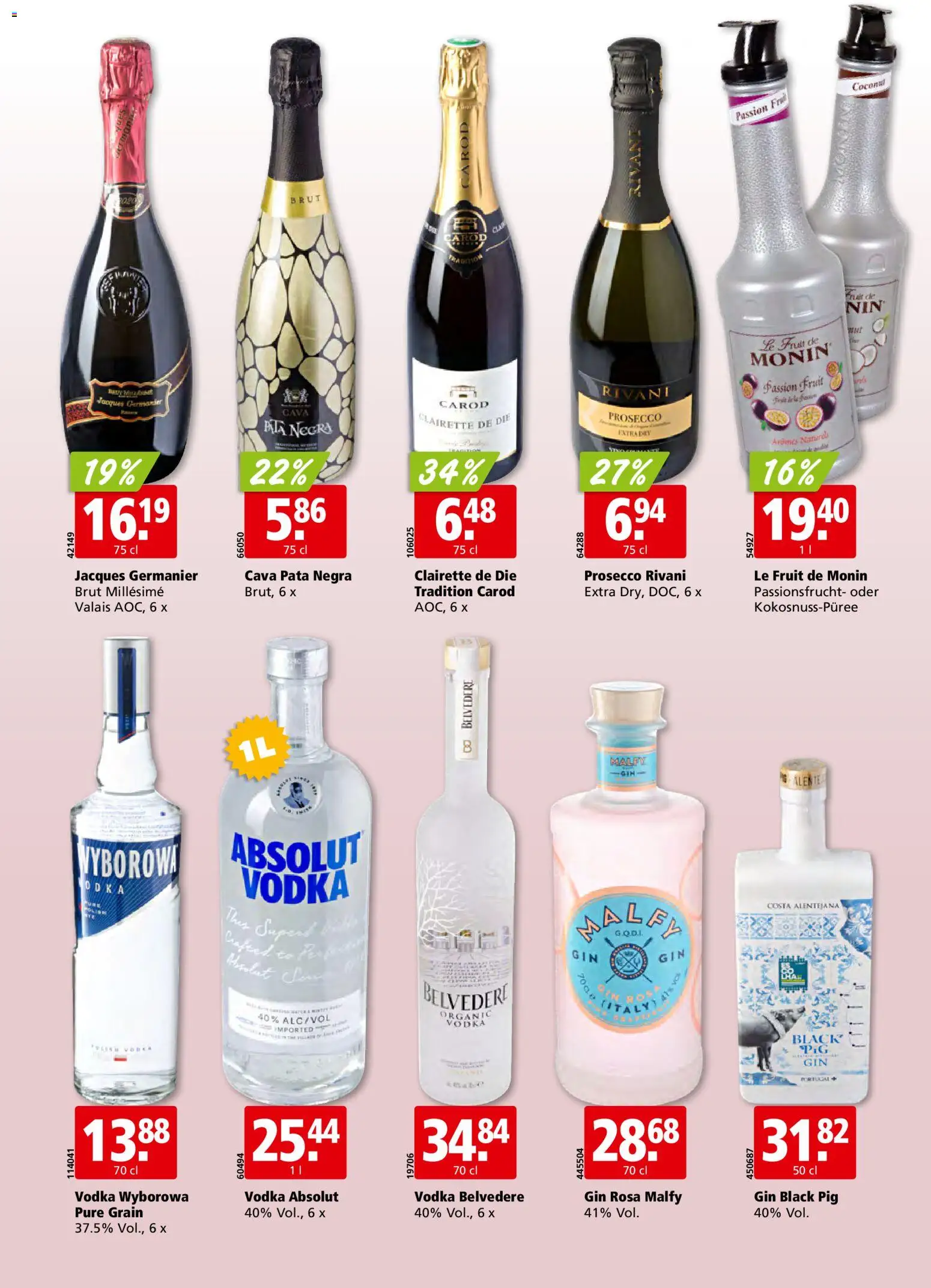 Aligro aktionen Schlieren, Gossau SG, Frauenfeld, Rapperswil-Jona, Sargans, Bern – gültig ab 04.05.2026 | Seite: 26 | Produkte: Gin