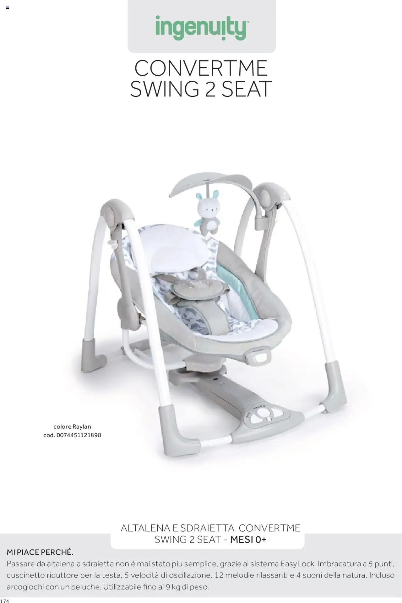Volantino Prenatal del 01.01.2025 | Pagina: 13 | Prodotti: Altalena