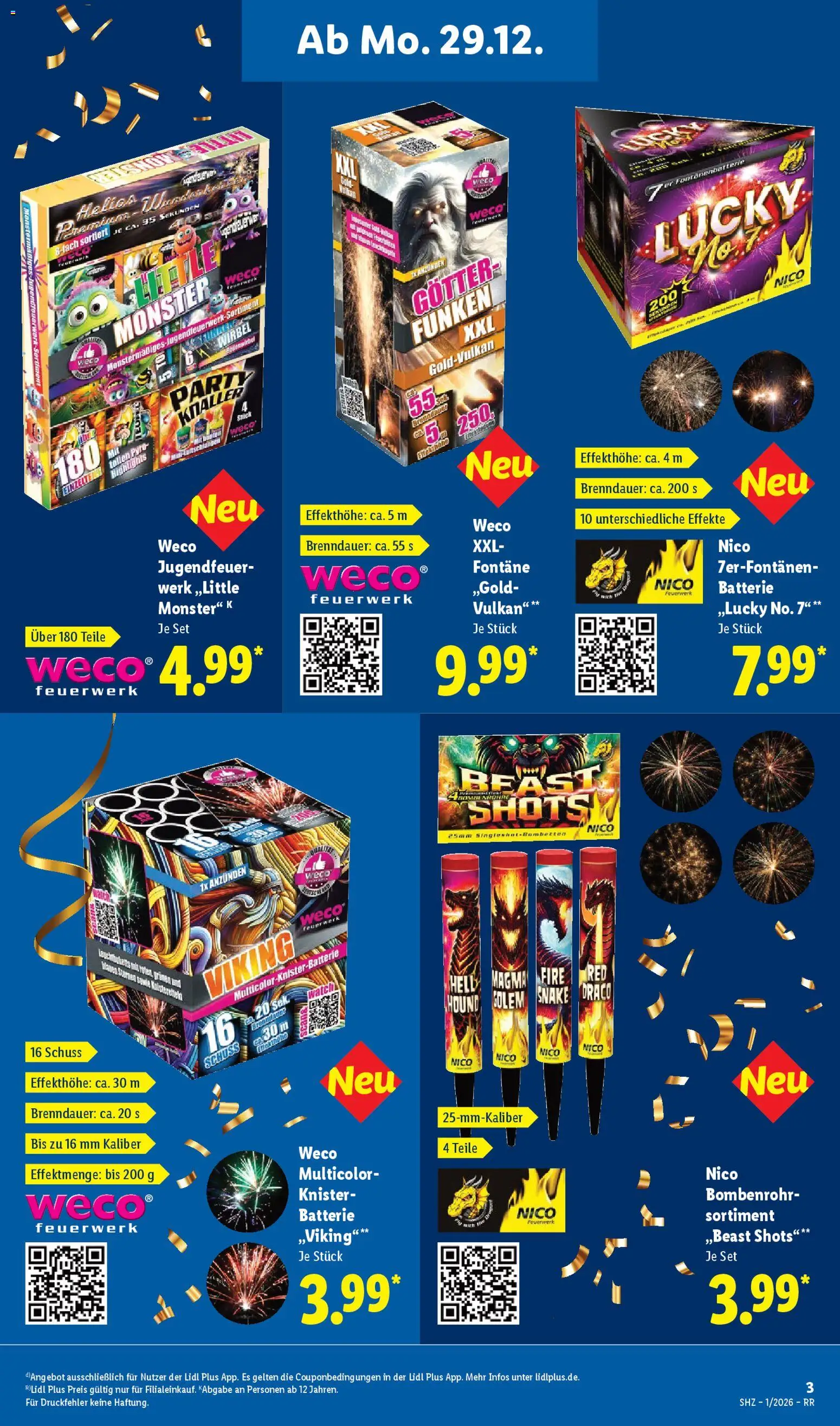 Lidl Prospekt Bestwig – gültig ab 29.12.2025 | Seite: 3 | Produkte: Batterie, Monster