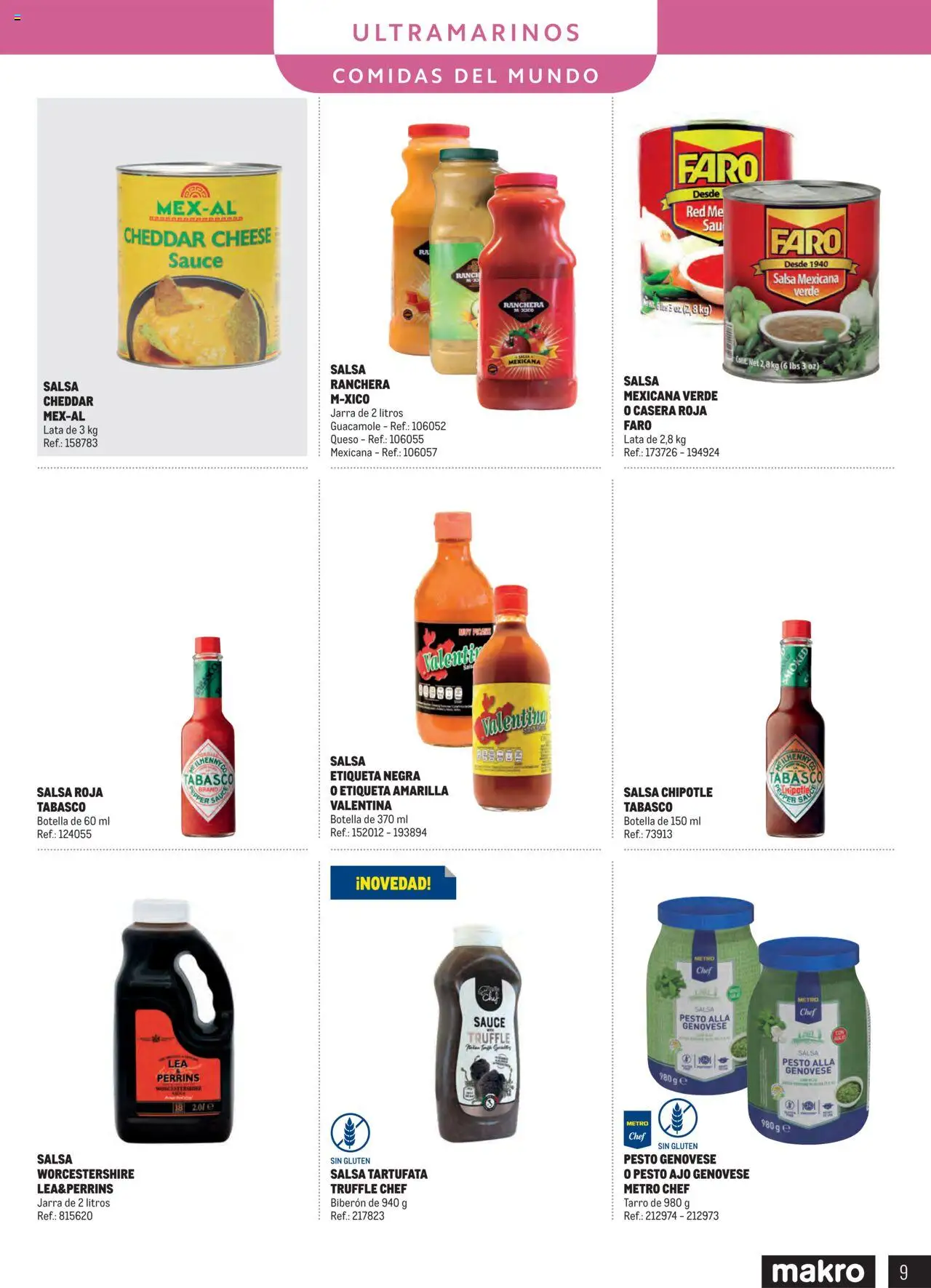 Makro - Despensa Canarias │ válido desde el 04.03.2025 | Página: 9 | Productos: Queso, Guacamole