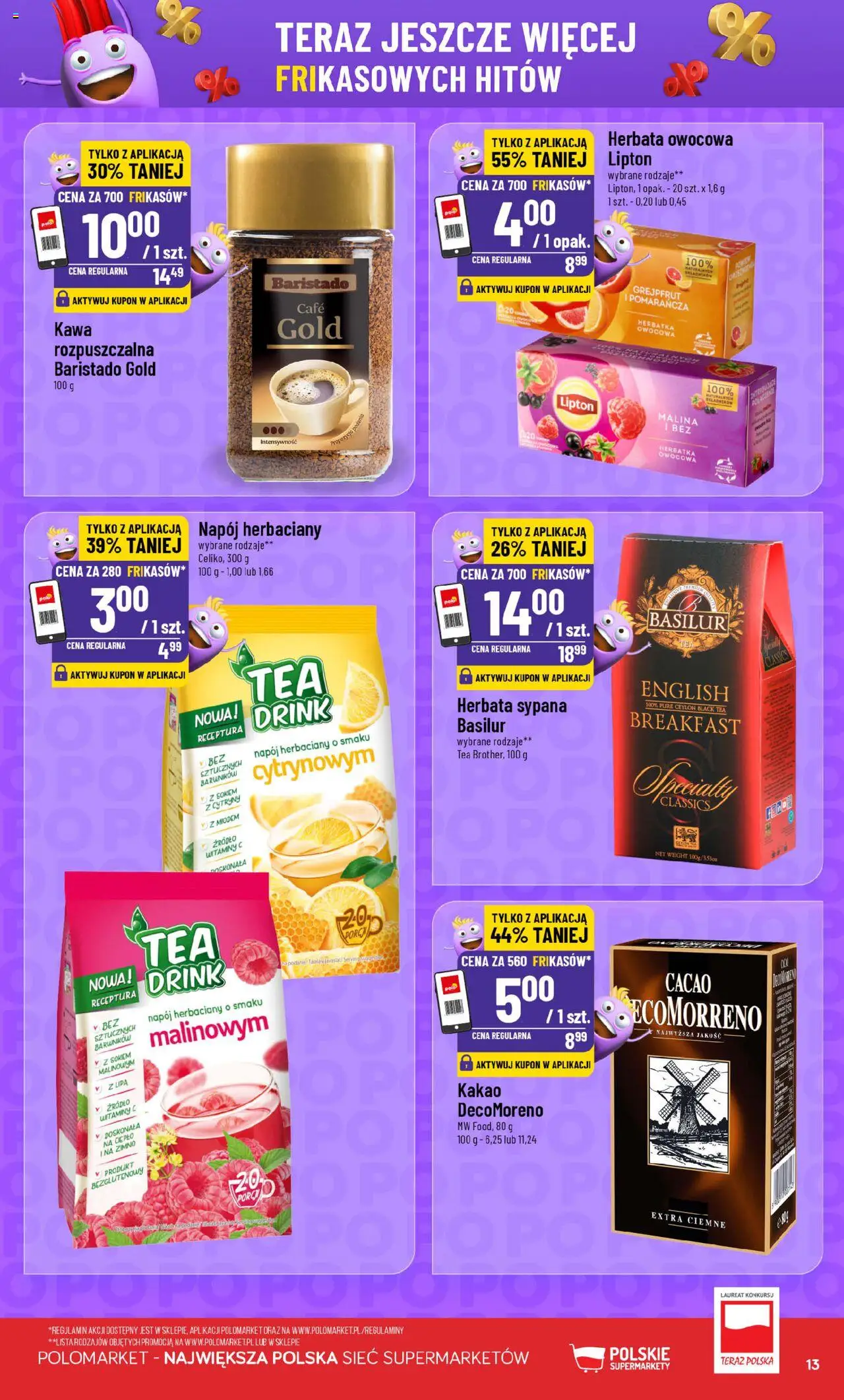 POLOmarket Gazetka - Frikasowe hity od 28.05.2025 | Strona: 13 | Produkty: Malina, Kakao, Cytryny, Kawa