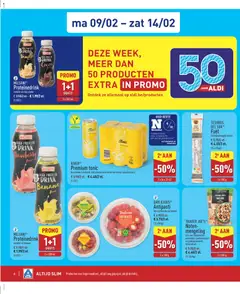 Aldi folder week 7 - Voorbeeld van een folder van Aldi, geldig van 09.02.2026 | Pagina: 6 | Producten: Frisdrank, Noten, Banaan, Chocolade