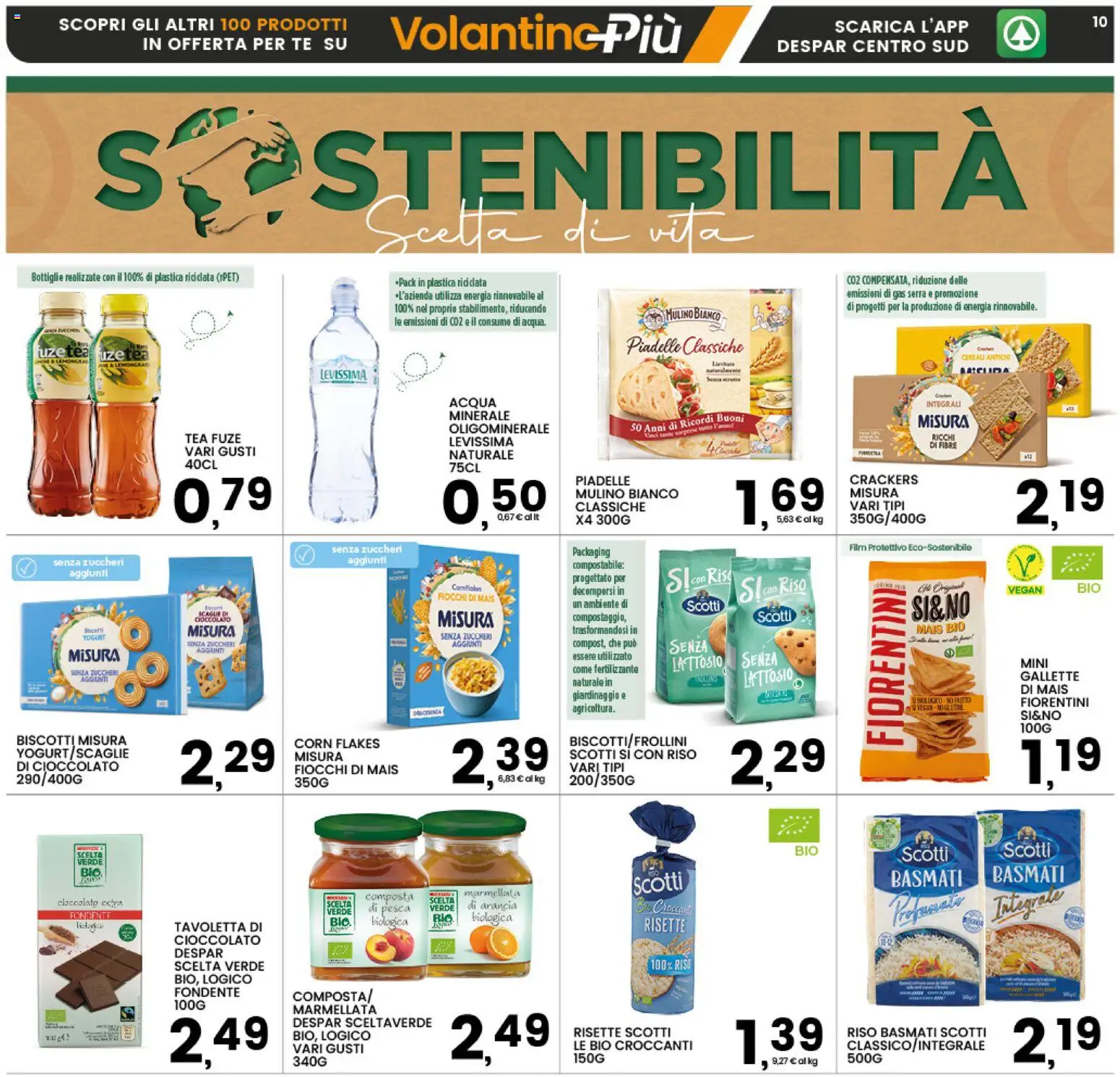 Volantino Interspar del 12.01.2026 | Pagina: 10 | Prodotti: Cioccolato, Arancia, Mais, Marmellata