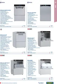 Náhled letáku Makro leták - Gastro vybavení a zařízení od 01.02.2026 | Strana: 187 | Produkty: Myčka, Košík, Čerpadlo, LED