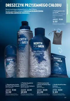 Pogląd oferty "Oriflame Katalog 7 2026" - ważna od 06.05.2026 | Strona: 139 | Produkty: Body, Pianka do golenia, Mydło, Dezodorant