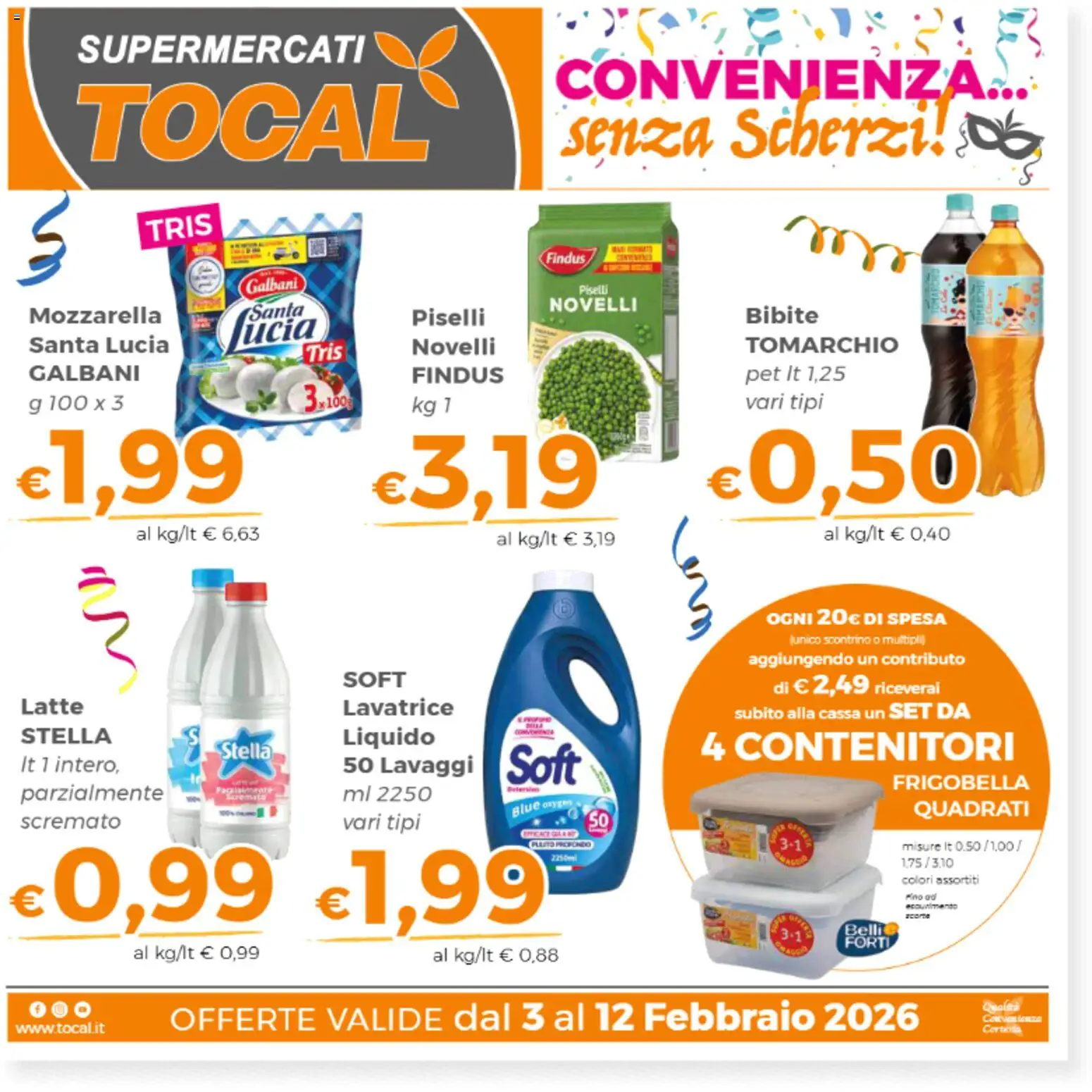 Volantino Tocal del 03.02.2026 | Pagina: 1