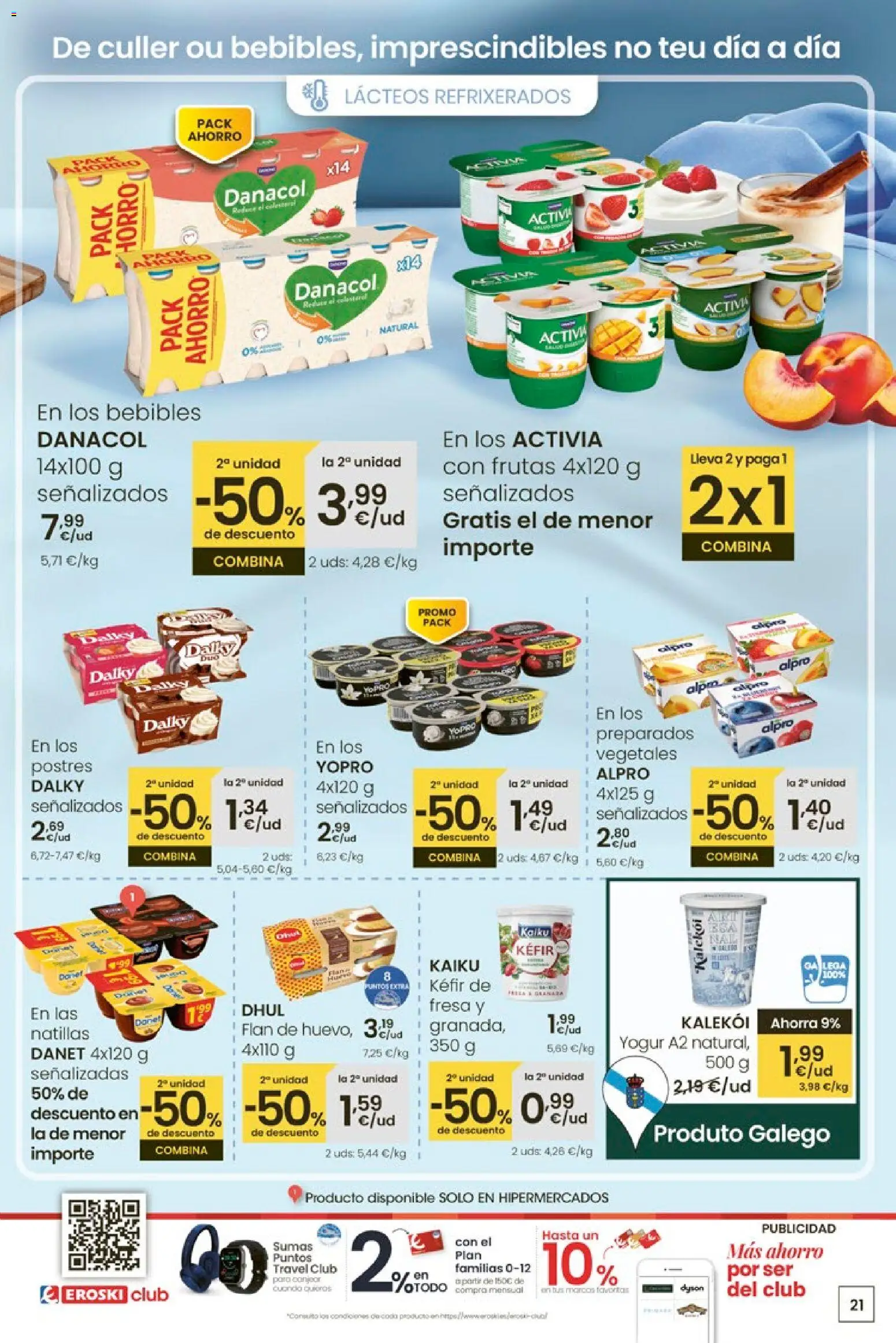 Eroski - Entroido do aforro │ válido desde el 29.01.2026 | Página: 21 | Productos: Yogur