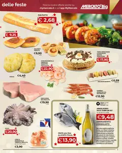 Anteprima del volantino Mercatò Big catalogo valido a partire dal 15.12.2025 | Pagina: 5 | Prodotti: Crema, Panna, Pesca, Pesce spada