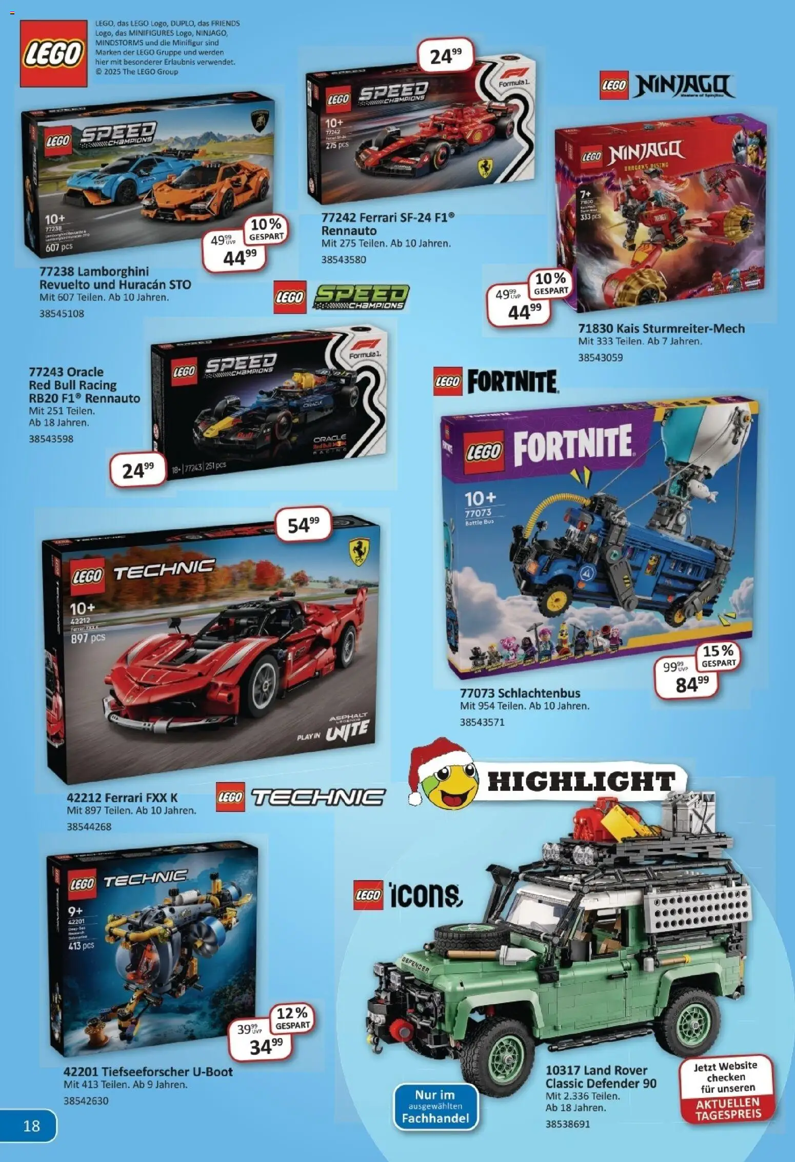 Vedes Weihnachtsflyer  – gültig ab 19.11.2025 | Seite: 18 | Produkte: Red bull