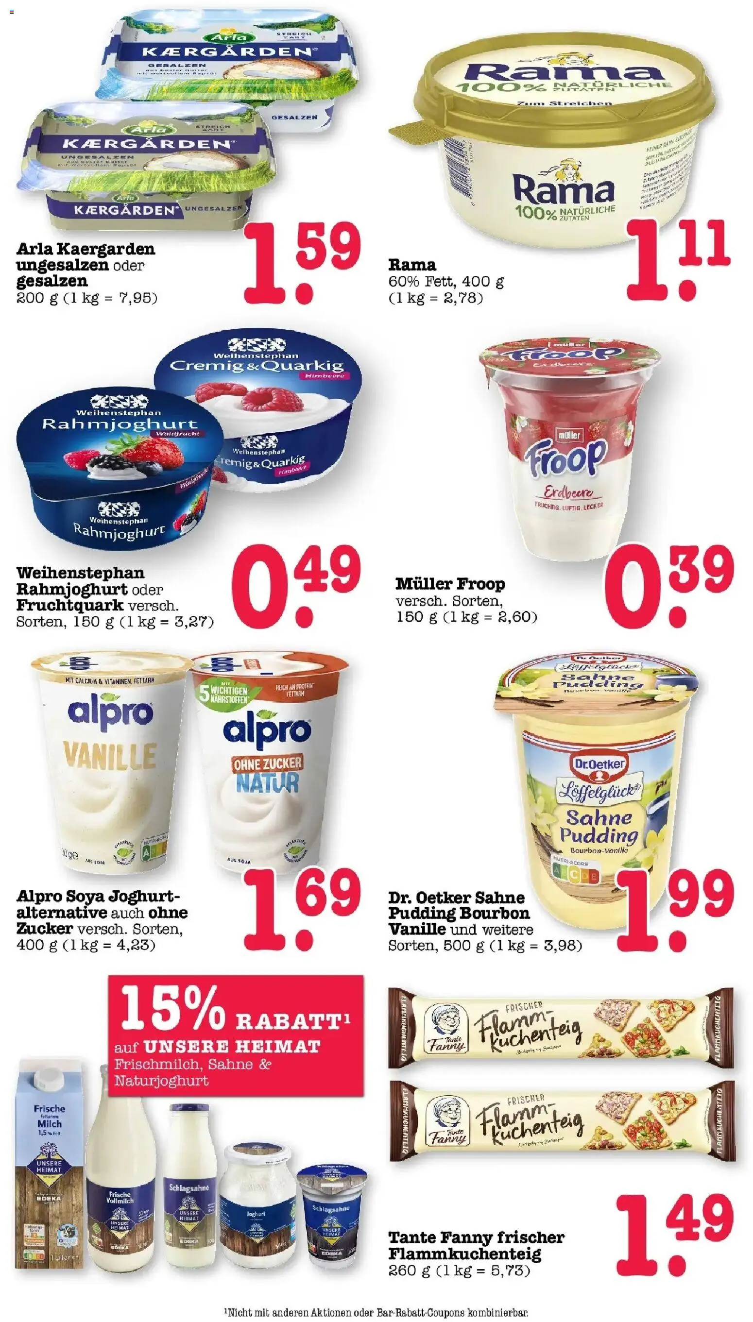 Edeka prospekt Offenbach	 – gültig ab 09.03.2026 | Seite: 26 | Produkte: Froop, Margarine, Alpro, Zucker