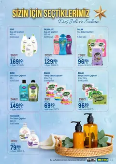 01.03.2026 tarihinden itibaren geçerli olan Metro kataloğu önizlemesi | Sayfa: 11 | Ürünler: Banyo, Duş, Sabun, Duş jeli