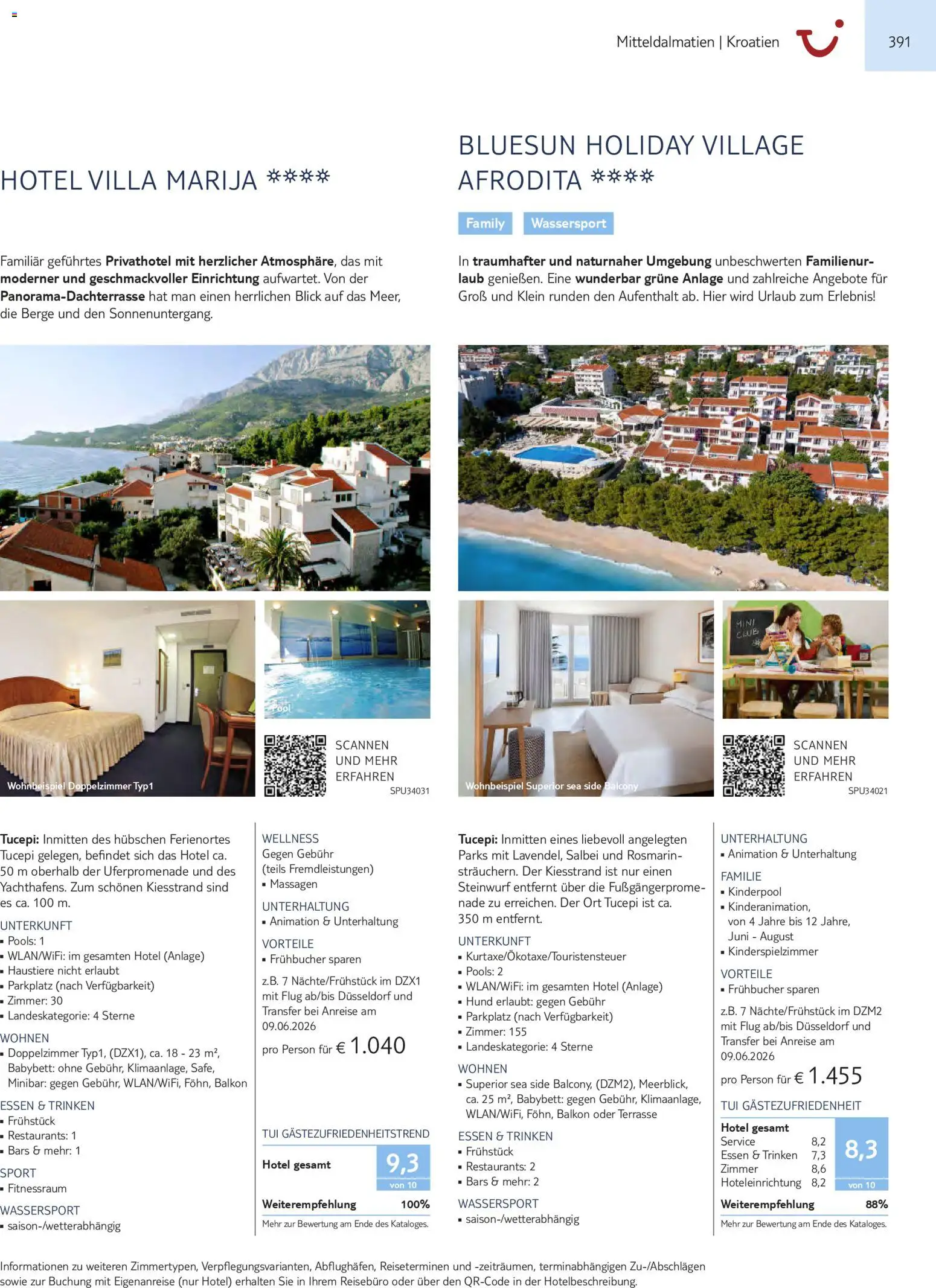 Aida  Südeuropa & Nordafrika 2026/27 – gültig ab 01.01.2026 | Seite: 391 | Produkte: Babybett