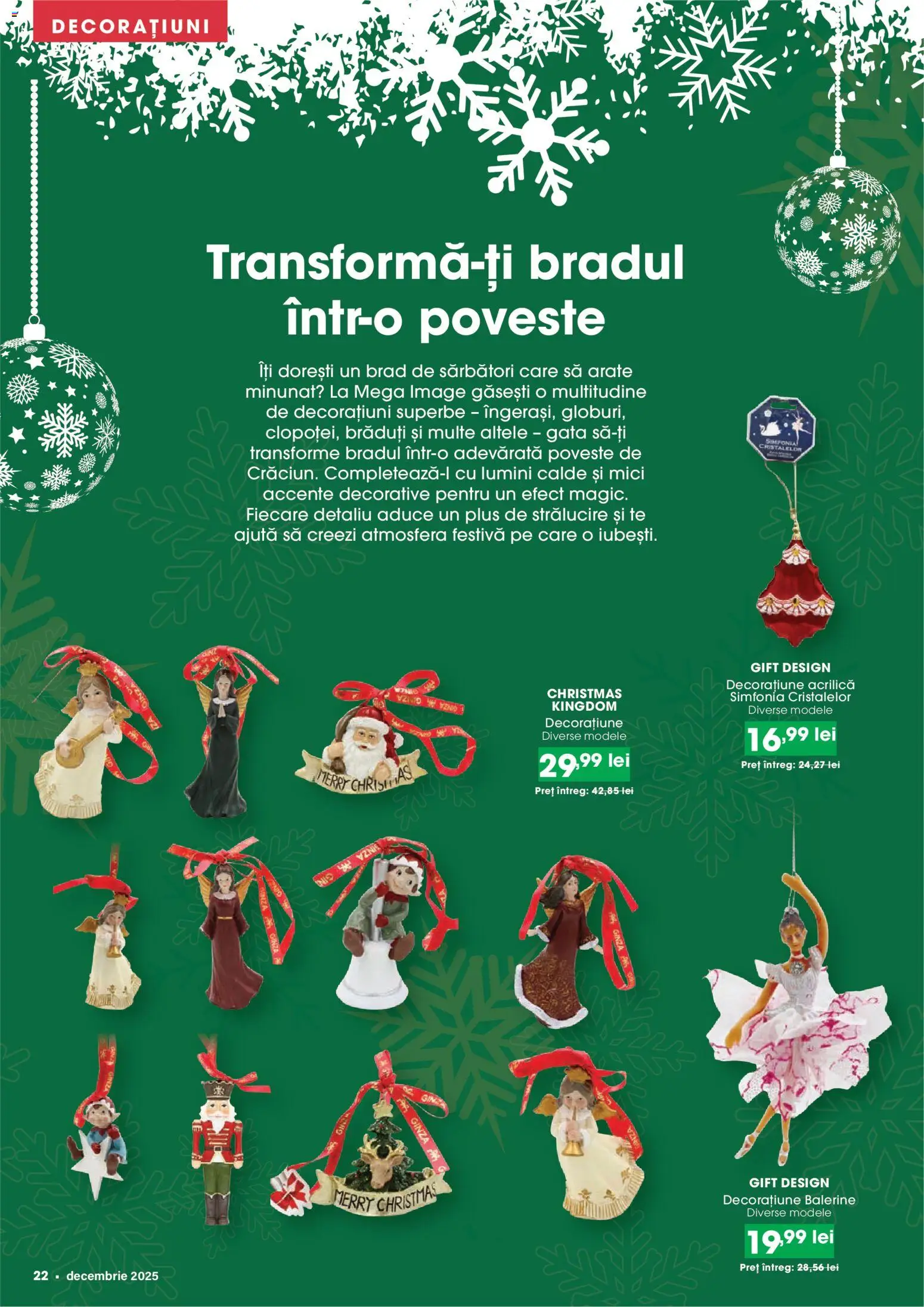 Noul catalog Mega Image – valabil de la 27.11.2025 | Pagină: 22 | Produse: Mici