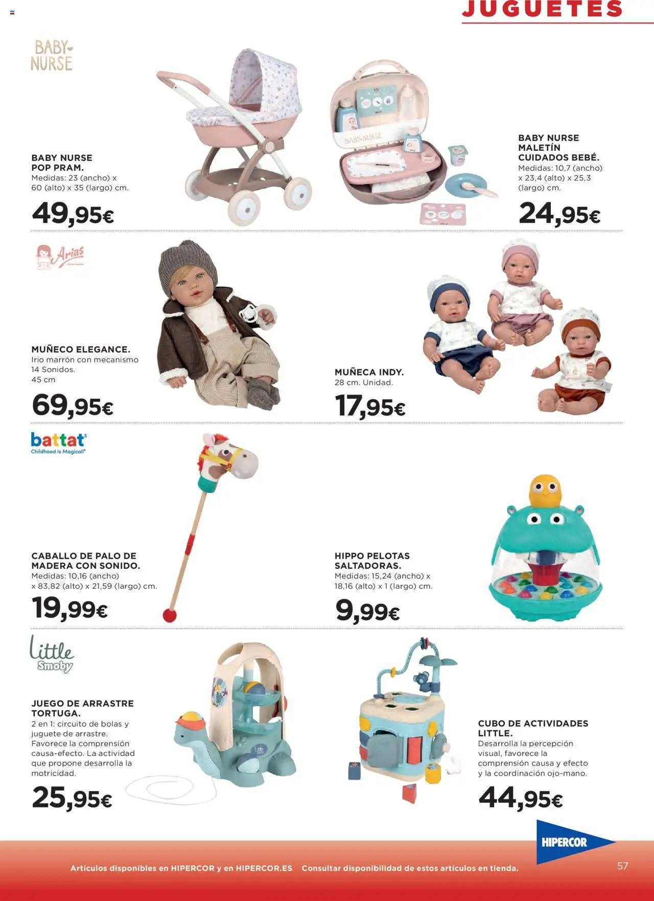 Hipercor catálogo │ válido desde el 05.06.2025 | Página: 63 | Productos: Muñeca, Juguetes