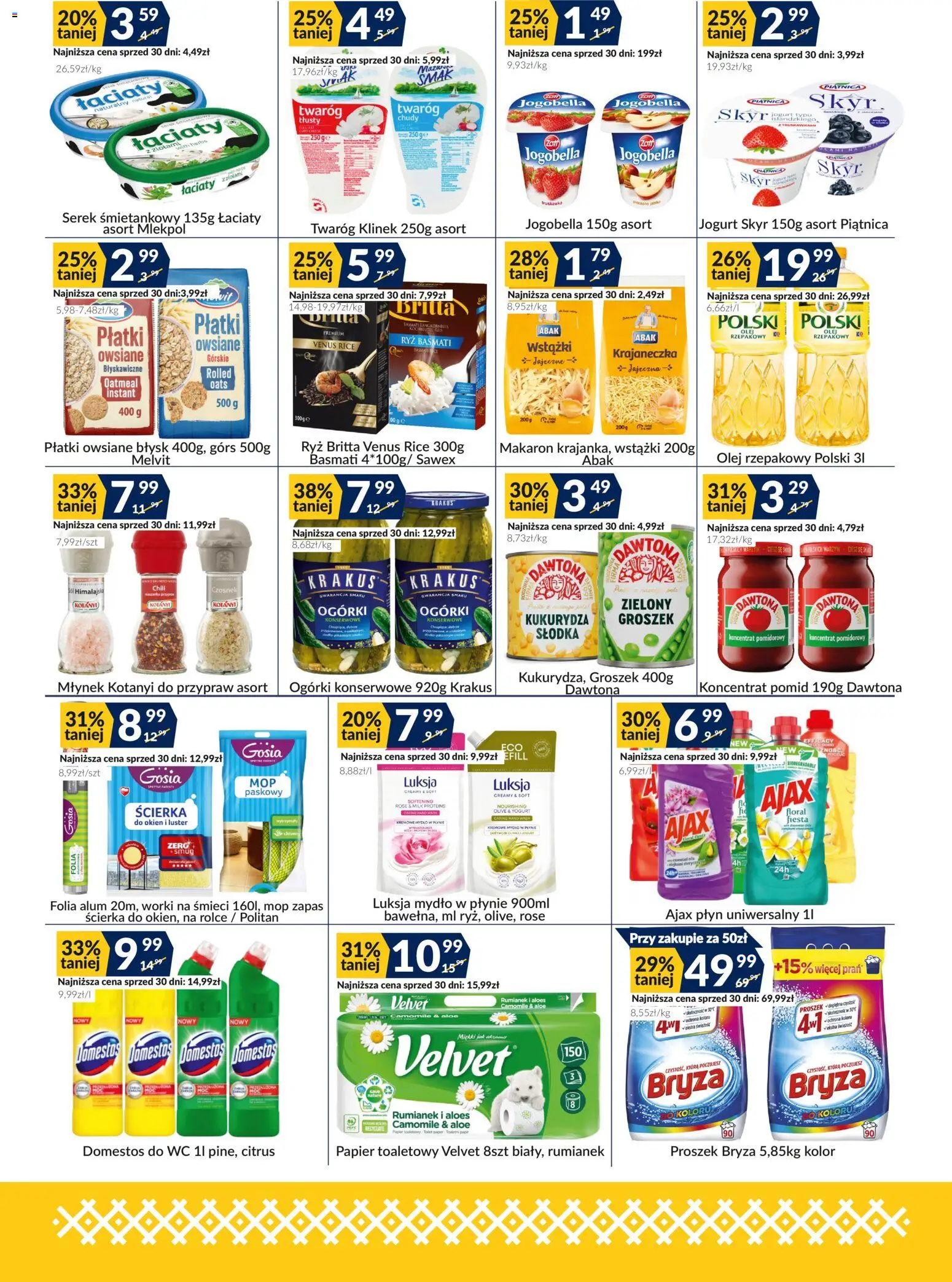 Sużyw Gazetka od 03.11.2025 | Strona: 3 | Produkty: Płatki owsiane, Mydło w płynie, Młynek, Aloes