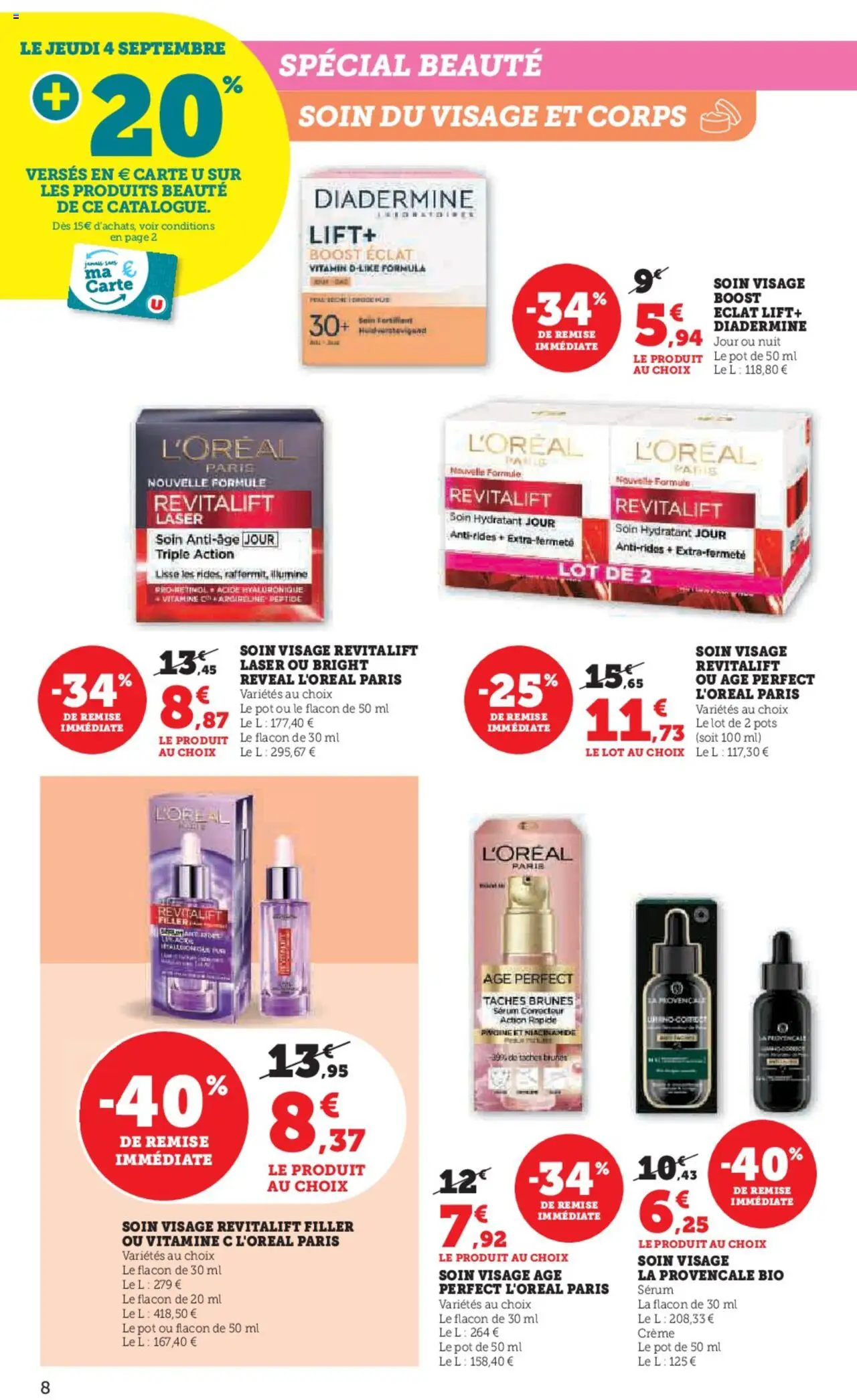  | Page: 8 | Produits: Serum, Produits beauté, Crème