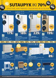 JYSK leidinys galioja nuo 20.01.2026 | Puslapis: 16 | Prekių: Spinta, Komoda, Naktinis staliukas